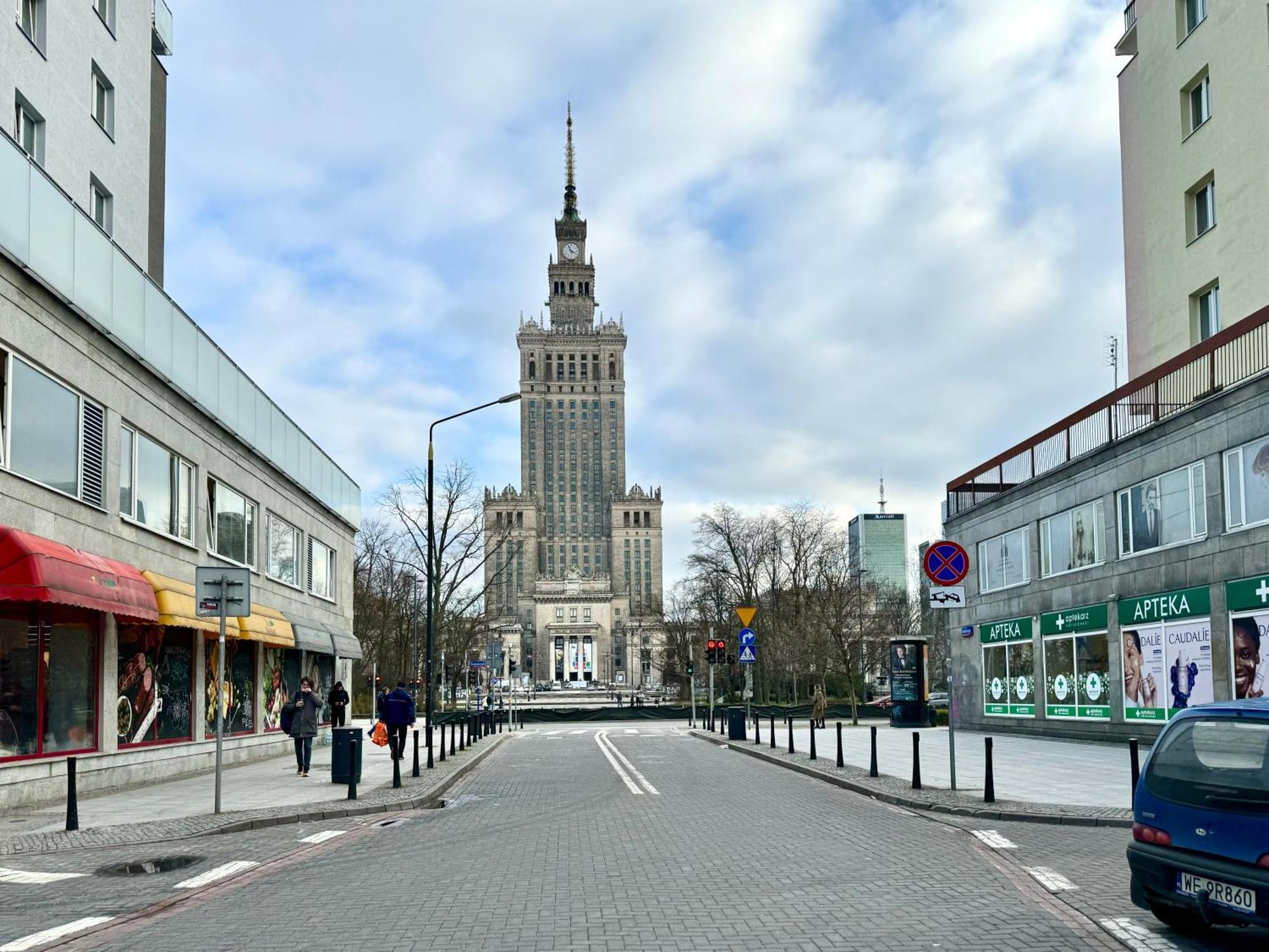 K22 Palac Kultury I Nauki /bagno Lägenhet